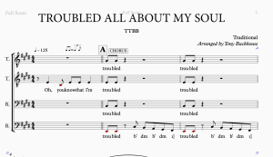 TROUBLED ALL ABOUT MY SOUL